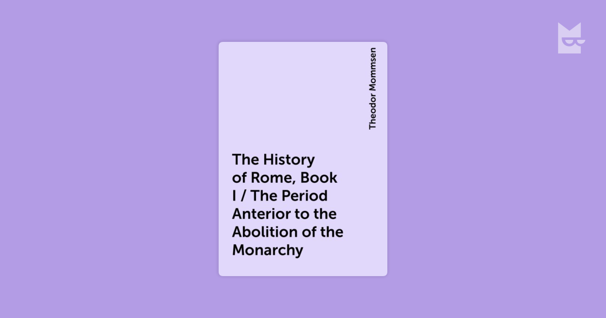 Read quot The History of Rome Book I / The Period Anterior to the
